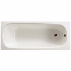 Description générale Baignoire en acier émaillé Contesa, de dimensions 170 x 70 cm, avec une capacité de 195 litres. Cette ba ...