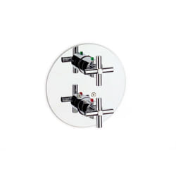 A5A0643C00 loft Grifo Termostático Empotrable para Baño-Ducha con Desviador-Regulador de Caudal Cromo - ref: A5A0643C00 - Roca