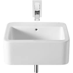 Element Roca Lavabo en porcelaine à poser ou à suspendre