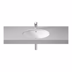 Le lavabo en porcelaine sous plan GRAND BERNA de ROCA , c'est avant tout l'espace, le confort et la fonctionnalité. Grâce à s ...
