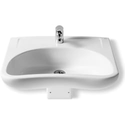 Roca - Lavabo mural en porcelaine access pour handicapés