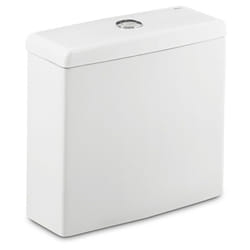 Roca - Chasse d'eau à double débit 4,5/3L pour toilettes compactes meridian Couleur : Blanc