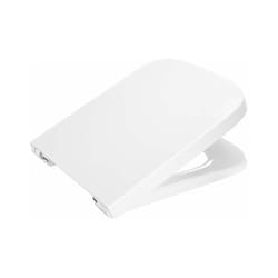 Roca - Abattant et couvercle de toilette compact dama Couleur : Blanc