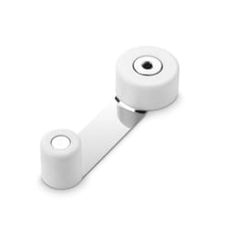 Inofix 2058 arrêt de porte Blanc Métal
