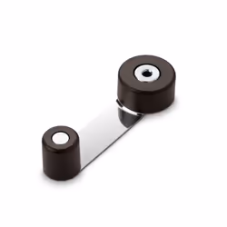 Inofix 2058, Marron, Métal, Fixé au plancher, 1 pièce(s), 34 mm, 101 mm