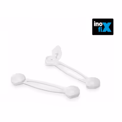 Le cadenas de sécurité polyvalent blanc long Inofix est la solution parfaite pour garder vos objets en sécurité à tout moment ...
