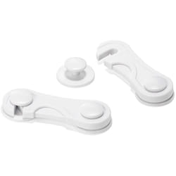 Inofix - Fermeture de securite frontal blanc (blister 2 unites)