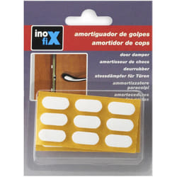 Inofix - Amortisseurs de chocs adhésifs blanc x18