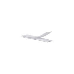 Bandes adhésives de fermeture auto-agrippantes 2x10cm blanc 2143-2 INOFIX