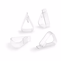 Pince à nappe transparente (blister 4 unites) inofix. . . . Poids : 0,024Kg Matériau : PVC Indice de Protection IP : IP20 Cer ...