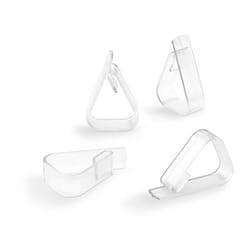 Inofix - Pince à Nappe Transparente (blister 4 Unites)