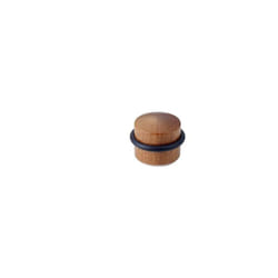 Inofix - Blister 1 butoir de porte adhésif. Bois de Sapelly 2032-0a