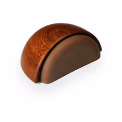 Butoir de porte adhésif 2039 Sapelly - En bois de couleur Sapelly - Dimensions 24x48x35mm - Avec adhésif.