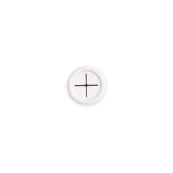 Inofix - accroche torchon 1 trou adhésif blanc en blister 66592