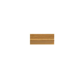 Joint de bas de porte en caoutchouc souple. Clara 2155-8 en acier inoxydable