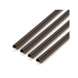 Max Hauri AG 100333 range-câbles Mur Support de câble droit Marron 4 pièce(s)