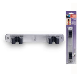 Inofix - porte-balais double chromé