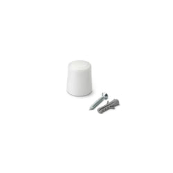 Inofix - Blister de 2 butées de porte avec vis blanche 3040-2+