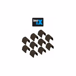 Accessoires droits marron 8 x 7 mm pour gaines adhésives Cablefix INOFIX Complétez l'installation de vos gaines adhésives et ...