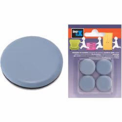 Description Patin glisseur pour meuble D : 63 mm - lot de 4 de la marque INOFIX