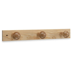Portemanteau bois naturel 3 tetes Inofix 3773-8-