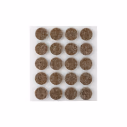 Inofix 4001, Marron, Laine, Rond, 1,7 cm, 3 mm, 170 mm