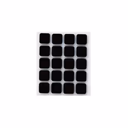 Antidérapant adhésif 17x17mm noir par 20 en blister Poids : 16 grammes Largeur : 10.7 centimètres Hauteur : 0.5 centimètres L ...