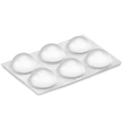 Tampons de protection adhésifs pour étagère ø16x7,9 mm ( blister 6 uni.) Inofix