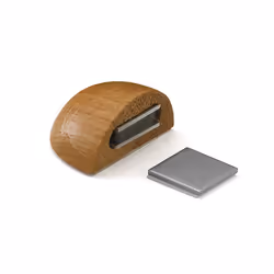 Inofix 2036-3, Acier, Bois, 1 pièce(s)