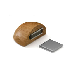 Inofix 2036-3 arrêt de porte Acier, Bois