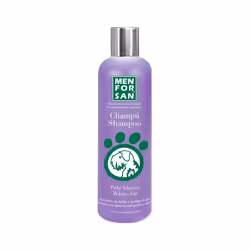 Menforsan White Fur, Chien, Shampoing, Non-professionnel, Fruité, Protection de la couleur, Hydratant, Revitalisant, Brillant ...