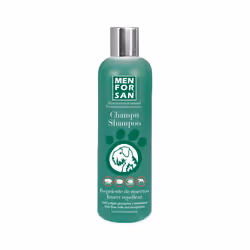 Menforsan Insect Repellent, Chien, Shampoing, Non-professionnel, A base d’herbe, Antiparasitaire, 300 ml
