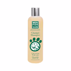 Menforsan Oats, Chien, Shampoing, Non-professionnel, Vanille, Protection, Adoucissant, Apaisant, 300 ml