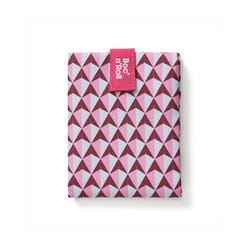 Roll'eat Boc’n’Roll Tiles Pink Sac repas Polyuréthane thermoplastique (TPU), Polyester Rose, Blanc