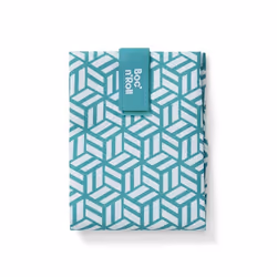 Roll'eat Boc’n’Roll Tiles Green, Sac repas, Adolescence, Vert, Blanc, Polyuréthane thermoplastique (TPU), Polyester, Motif, R ...