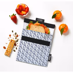 Roll'eat SnacknGo-Tiles Polyester, Polyuréthane thermoplastique (TPU) Noir, Blanc