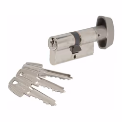 Cylindre TESA TE5 - à bouton - 40x40b - nickelé - 503B4040N