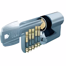 Cylindre TESA TE5 - 45x45mm - nickelé - 50304545N