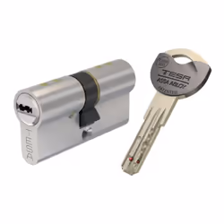 Cylindre TESA TX80 - 30x30mm - 5 clés - TX853030N