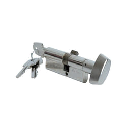 Cylindre à bouton nickelé TE5 TESA 70mm - B30x40mm - 503B4030N