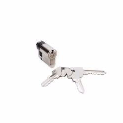 Demi cylindre TESA TE5 - 40x10mm - nickelé - 50304010N