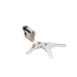 Demi cylindre TESA TE5 - 40x10mm - nickelé - 50304010N