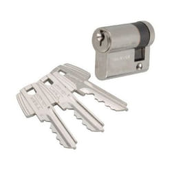 Demi cylindre TESA TE5 - 80x10mm - nickelé - 50308010N
