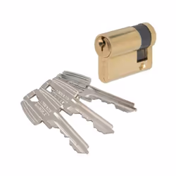 Cylindre entrouvant TESA n°clef 97856 B Laiton - 50303010L 97856