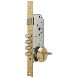 Talleres De Escoriaza - lock sec. mad.emb. 50MM 1P tesa cr. series R-100 escutcheon