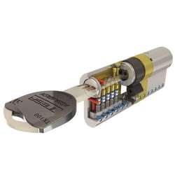 Cylindre Tesa Tk100 -70 Nickel (35X35) - Cylindre TESA TK100 - Cylindre avec clé brevetée non copiable