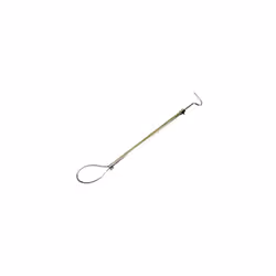 Le lasso antidémarrage pour bovins 4mm00961 avec gâchette en acier inoxydable est un outil indispensable pour la manipulation ...