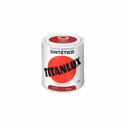 L'émail synthétique Titanlux Vivid Red 523 250 ml est le choix parfait pour embellir et protéger vos surfaces avec une finiti ...