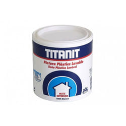 Titan - Peinture lavable pour murs et plafonds it blanc mat intérieur 750ml lux 029190034
