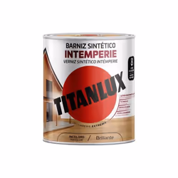 GENERIQUE - Vernis Exterieur Synthetique Incolore Brillant 4l Titanlux M14100004. - TITANLUX